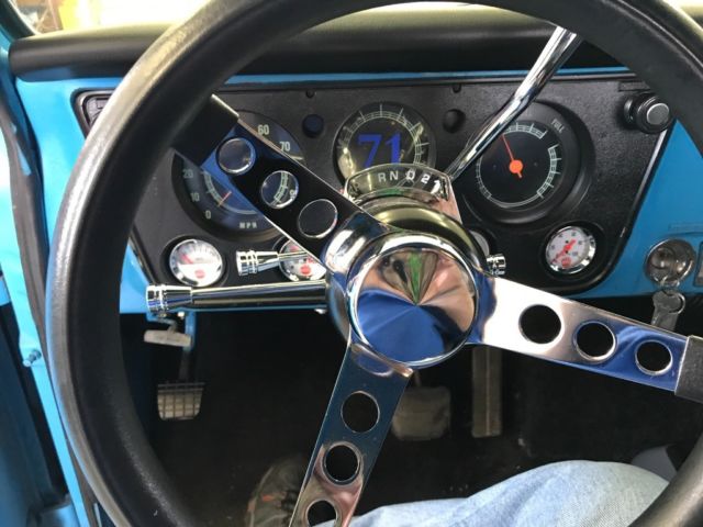 1971 Blue Chevrolet C-10