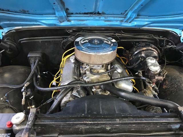1971 Blue Chevrolet C-10