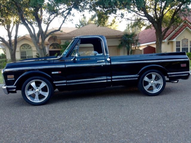 1971 Black Chevrolet C-10 Standard Cab Pickup