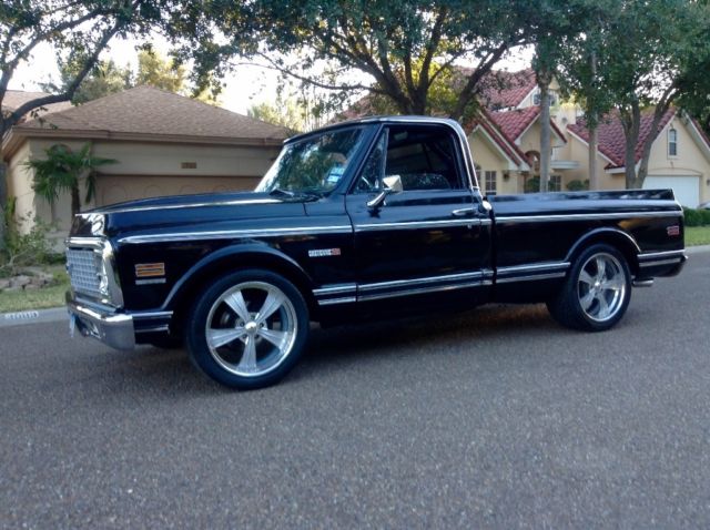 1971 Black Chevrolet C-10 Standard Cab Pickup