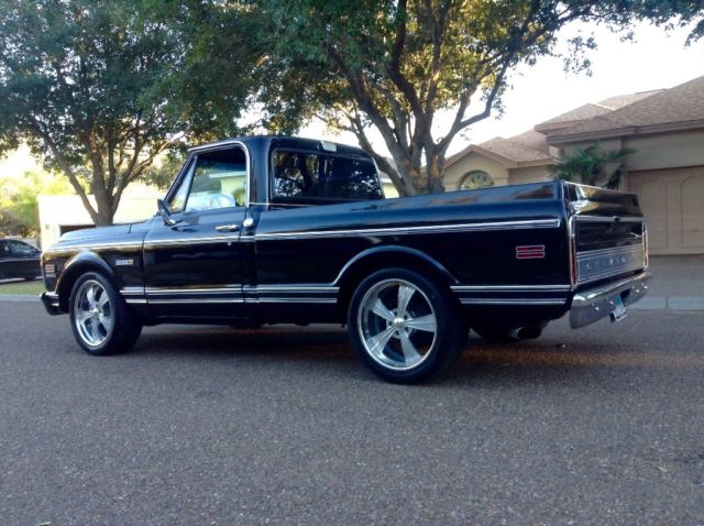 1971 Black Chevrolet C-10 Standard Cab Pickup