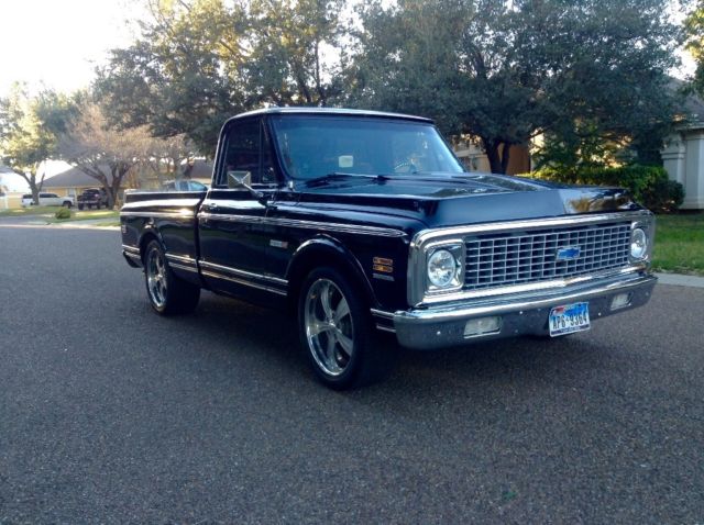 1971 Black Chevrolet C-10 Standard Cab Pickup