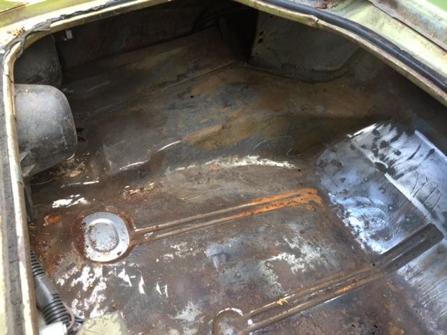 1971 Green Chevrolet Camaro Coupe