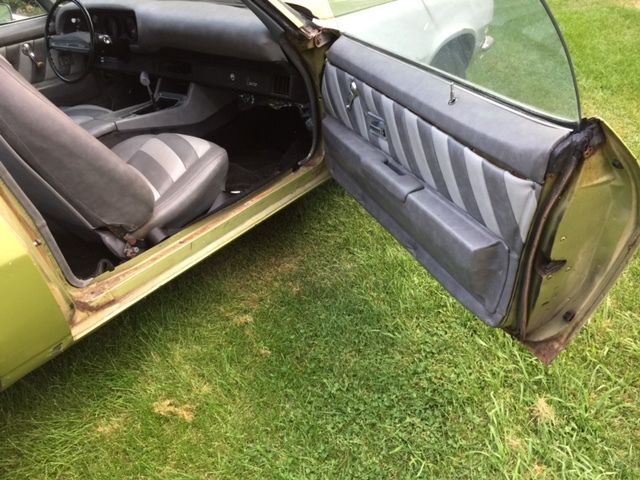 1971 Green Chevrolet Camaro Coupe