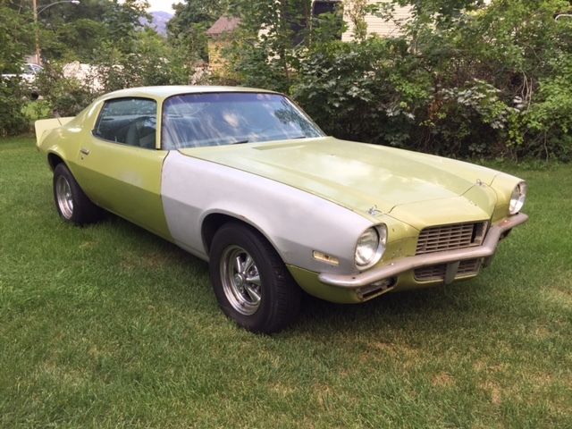 1971 Green Chevrolet Camaro Coupe
