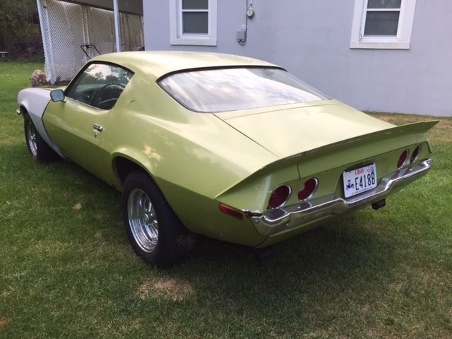 1971 Green Chevrolet Camaro Coupe