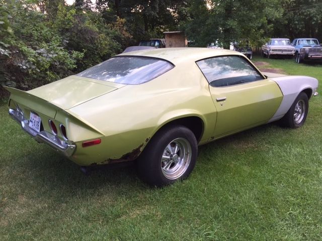 1971 Green Chevrolet Camaro Coupe