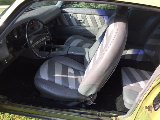 1971 Green Chevrolet Camaro Coupe