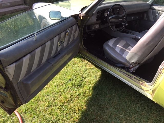 1971 Green Chevrolet Camaro Coupe