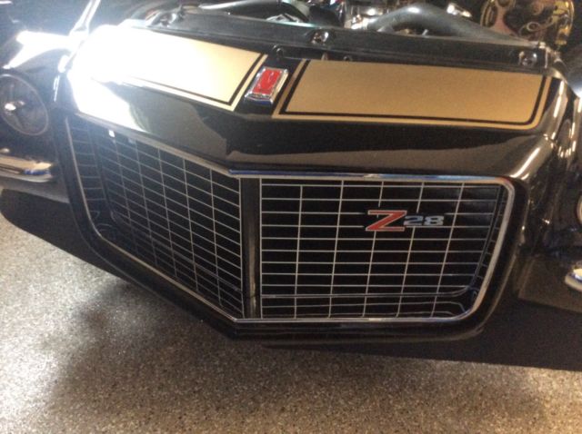 1971 Black Chevrolet Camaro Coupe