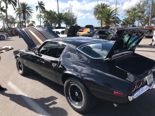 1971 Black Chevrolet Camaro Coupe