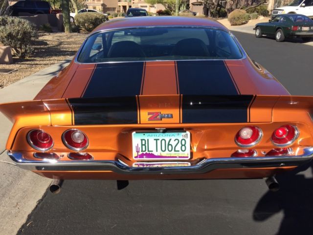 1971 Gold Chevrolet Camaro