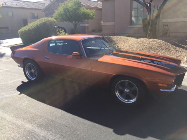 1971 Gold Chevrolet Camaro