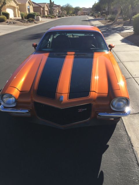 1971 Gold Chevrolet Camaro