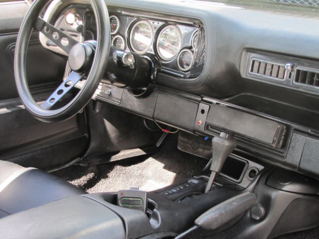 1971 satin black Chevrolet Camaro