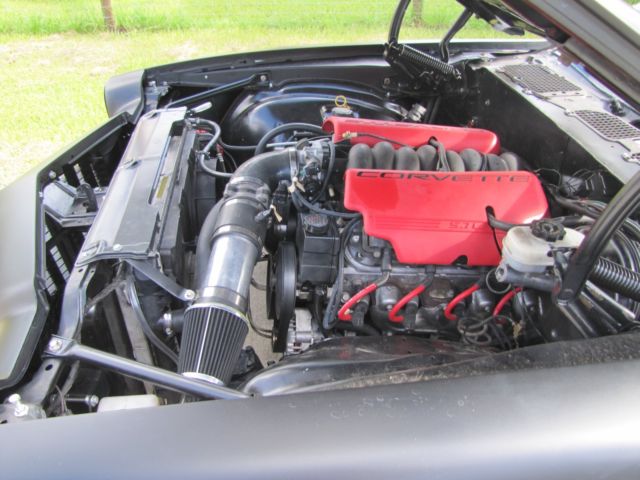 1971 satin black Chevrolet Camaro