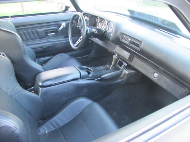 1971 satin black Chevrolet Camaro