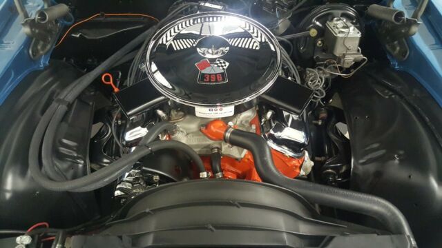 1971 Mulsanne Blue Chevrolet Camaro Coupe