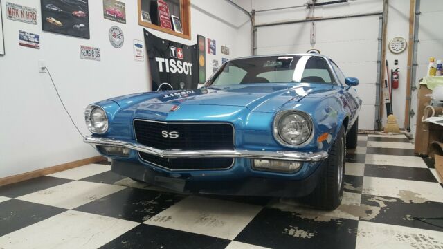 1971 Mulsanne Blue Chevrolet Camaro Coupe