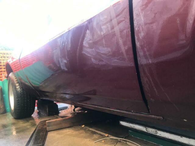 1971 Dark Maroon Chevrolet Camaro Coupe