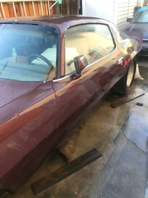 1971 Dark Maroon Chevrolet Camaro Coupe