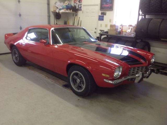 1971 Red Chevrolet Camaro