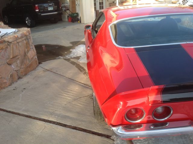 1971 Red Chevrolet Camaro
