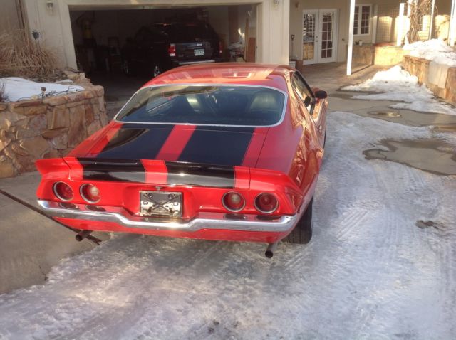 1971 Red Chevrolet Camaro