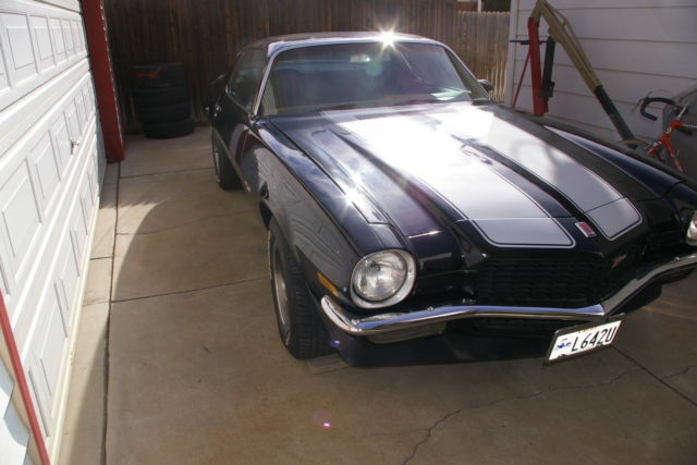 1971 Black Chevrolet Camaro Coupe