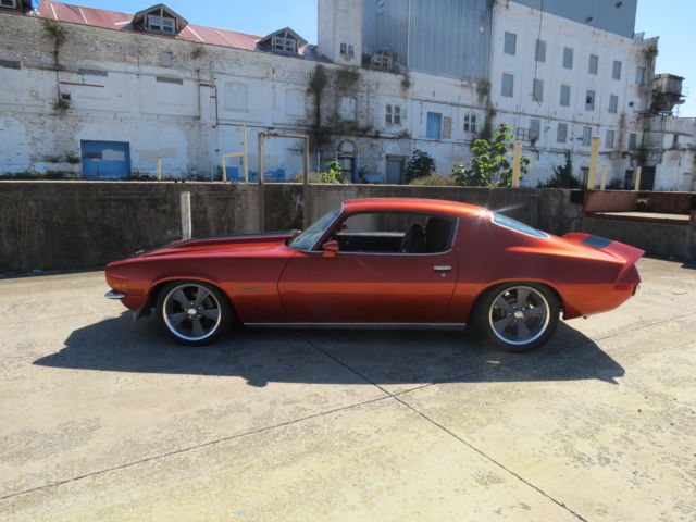 1971 copper with black stripe Chevrolet Camaro Coupe