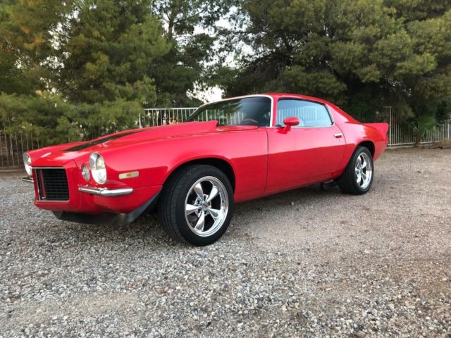 1971 Red Chevrolet Camaro Coupe