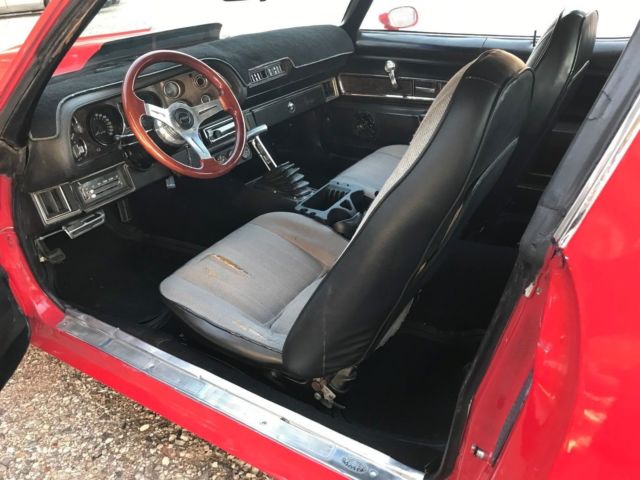 1971 Red Chevrolet Camaro Coupe