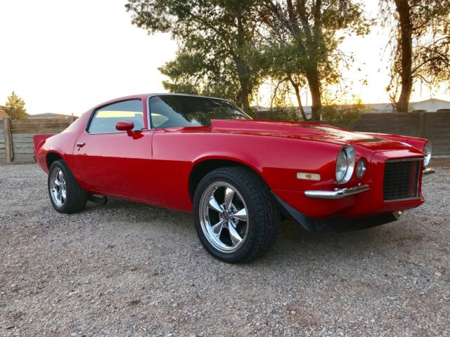 1971 Red Chevrolet Camaro Coupe