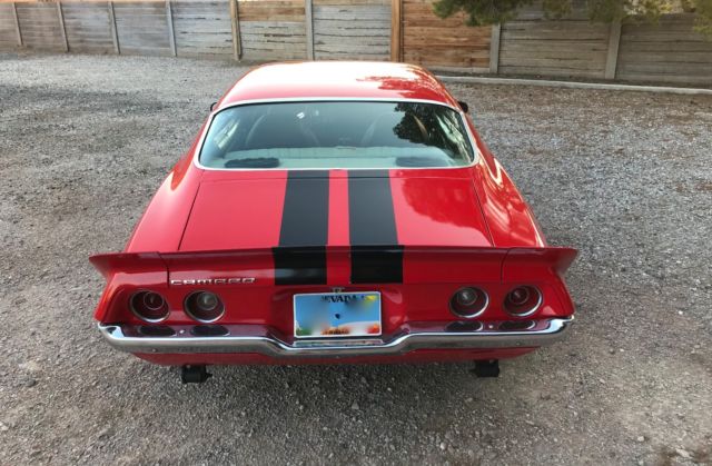 1971 Red Chevrolet Camaro Coupe