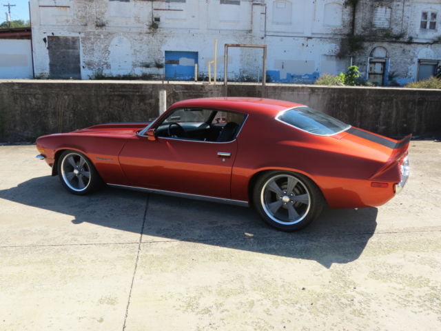 1971 copper with black stripe Chevrolet Camaro Coupe