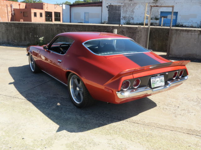 1971 copper with black stripe Chevrolet Camaro Coupe