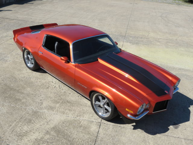 1971 copper with black stripe Chevrolet Camaro Coupe