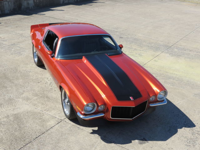 1971 copper with black stripe Chevrolet Camaro Coupe