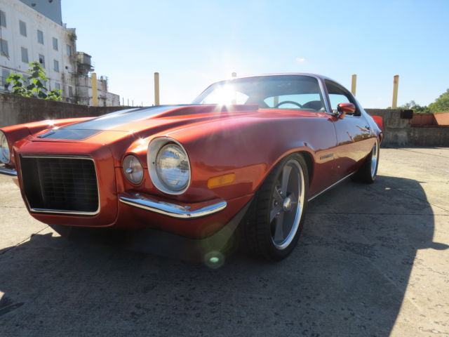1971 copper with black stripe Chevrolet Camaro Coupe