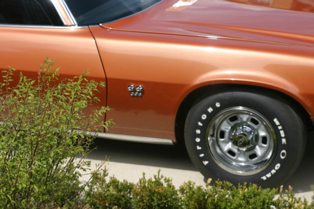 1971 Metallic Orange Chevrolet Camaro