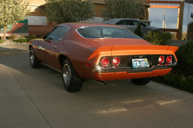 1971 Metallic Orange Chevrolet Camaro