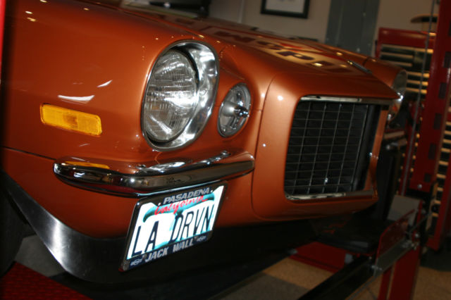 1971 Metallic Orange Chevrolet Camaro