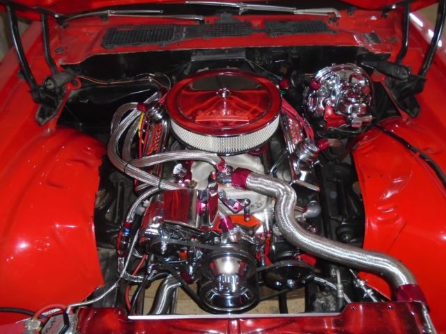 1971 Red with Black stripes Chevrolet Camaro Coupe