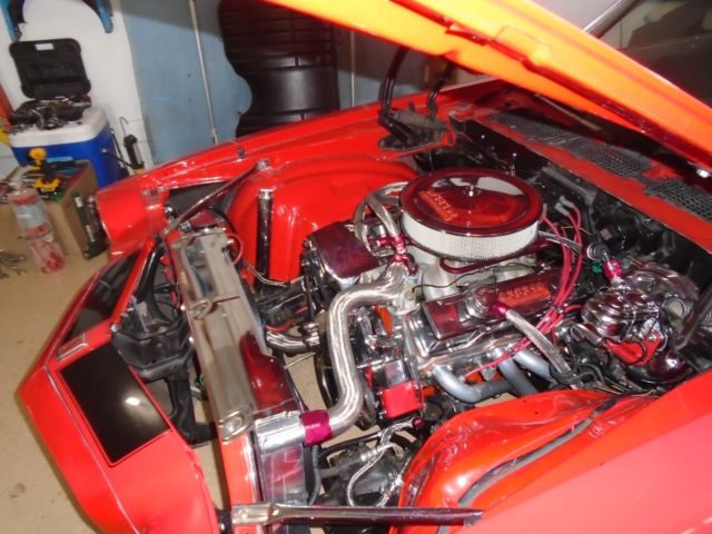 1971 Red with Black stripes Chevrolet Camaro Coupe
