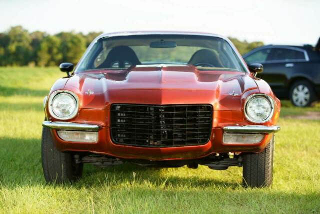1971 Orange Chevrolet Camaro Coupe