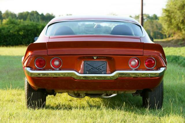 1971 Orange Chevrolet Camaro Coupe