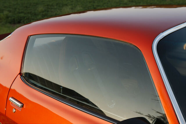 1971 Orange Chevrolet Camaro Coupe