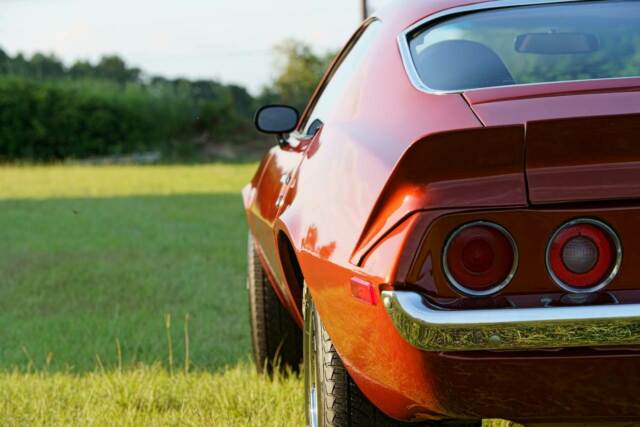 1971 Orange Chevrolet Camaro Coupe