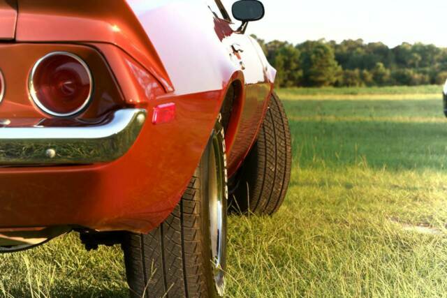 1971 Orange Chevrolet Camaro Coupe