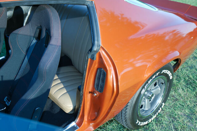 1971 Orange Chevrolet Camaro Coupe